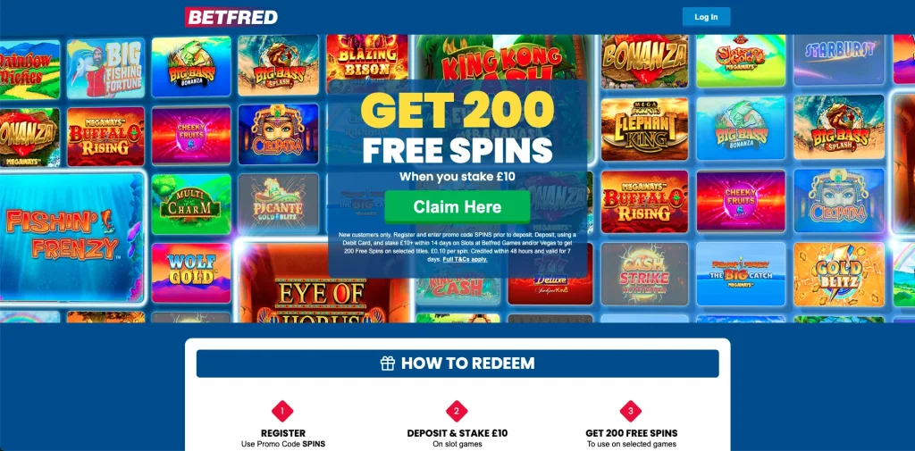 Betfred Casino Slots